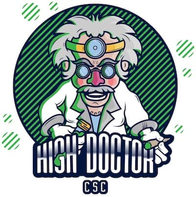 Logo del club de cannabis The High Doctor CSC Alicante