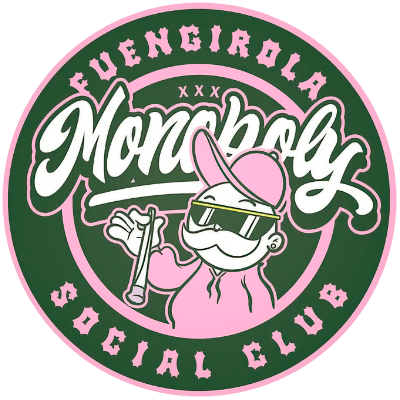 Logo del club de cannabis Monopoly M&aacute;laga
