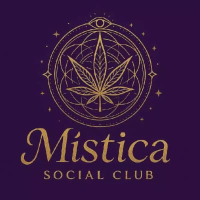 Logo del club de cannabis Mística Madrid